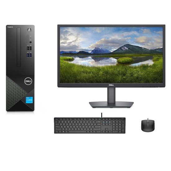 Dell Vostro 3710 Small Form Factor Intel Core i3 12th Gen 8 GB DDR4 512 GB SSD Windows 11 Pro E2220H 21.5" Monitor